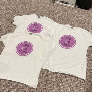 LIFE IZ A PARTY TEE Custom Tee